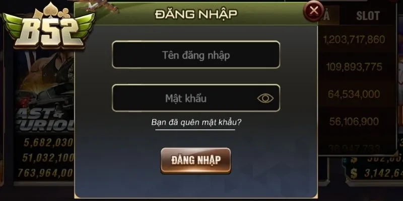 Hướng dẫn cách đăng nhập B52club cho bạn mới